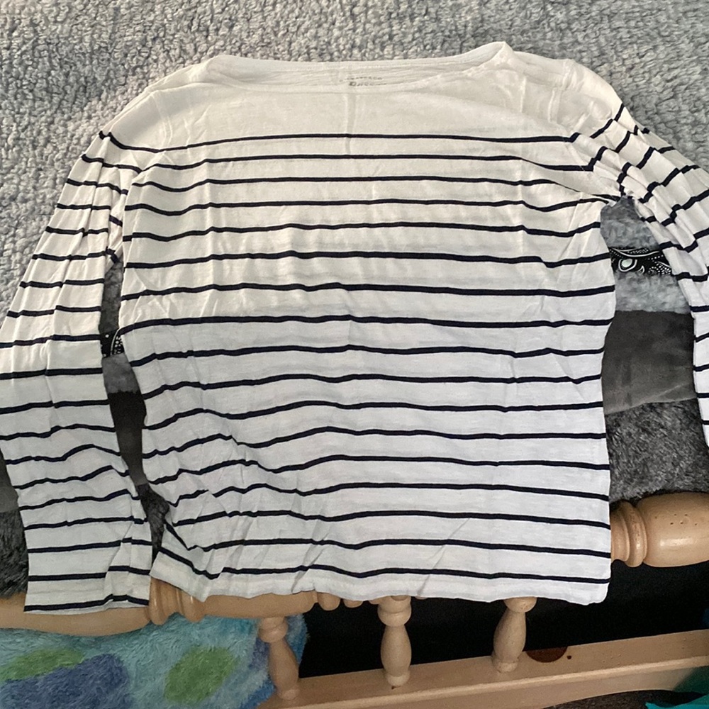 GH Bass Long Sleeve Striped Shirt